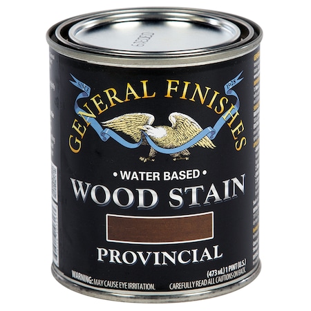 General Finishes 1 Pt Provincial Wood Stain Water-Based Penetrating Stain WVPT